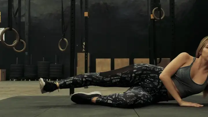 Illustrative fitness training film